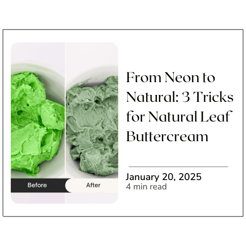 From Neon to Natural: 3 Easy Tricks for Perfect Leaf Green Buttercream
